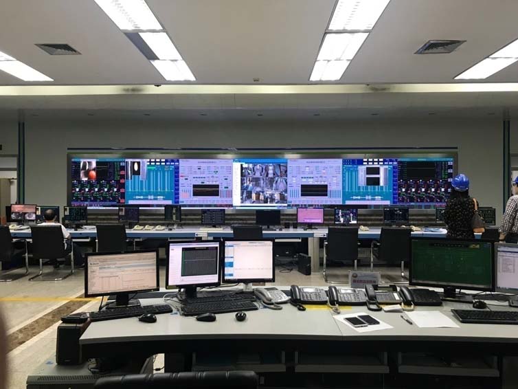 恒运D厂火力发电控制中心LED项目